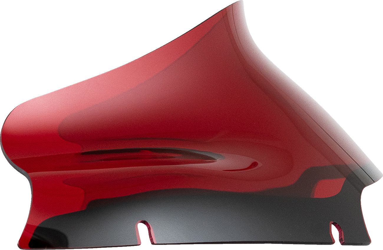 Kolor Flare™ Sport Windshield - 6" - Red - FLTR - Image 2