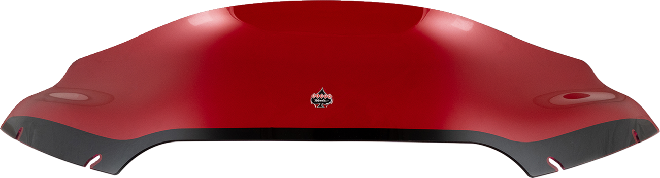 Kolor Flare™ Sport Windshield - 6" - Red - FLTR