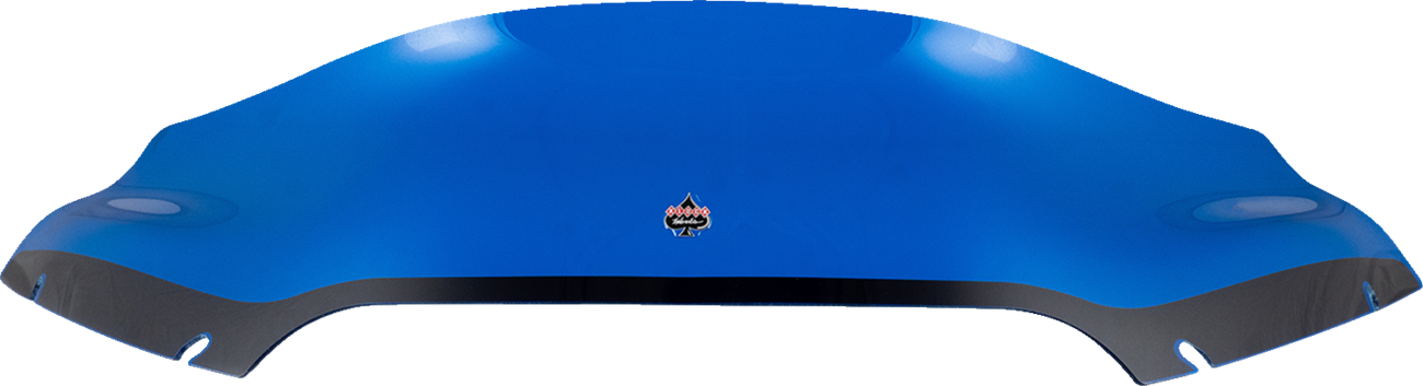 Kolor Flare™ Sport Windshield - 6" - Blue - FLTR - Image 2