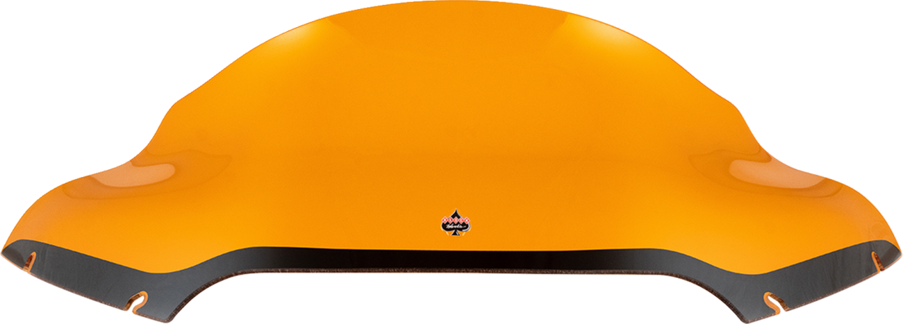Kolor Flare™ Sport Windshield - 9" - Orange - FLTR