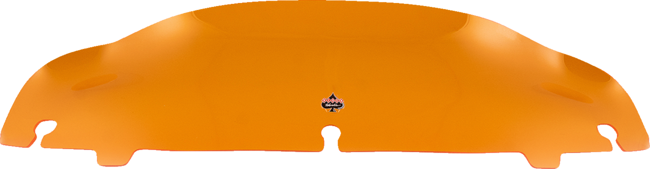 Kolor Flare™ Sport Windshield - 4" - Orange - FLH
