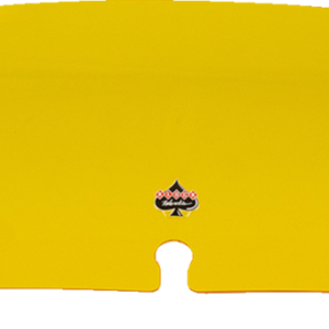 Kolor Flare™ Sport Windshield - 4" - Yellow - FLH
