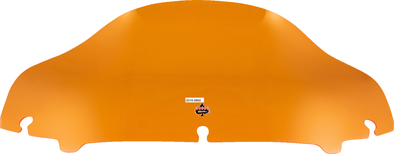 Kolor Flare™ Sport Windshield - 6-1/2" - Orange - FLH - Image 2
