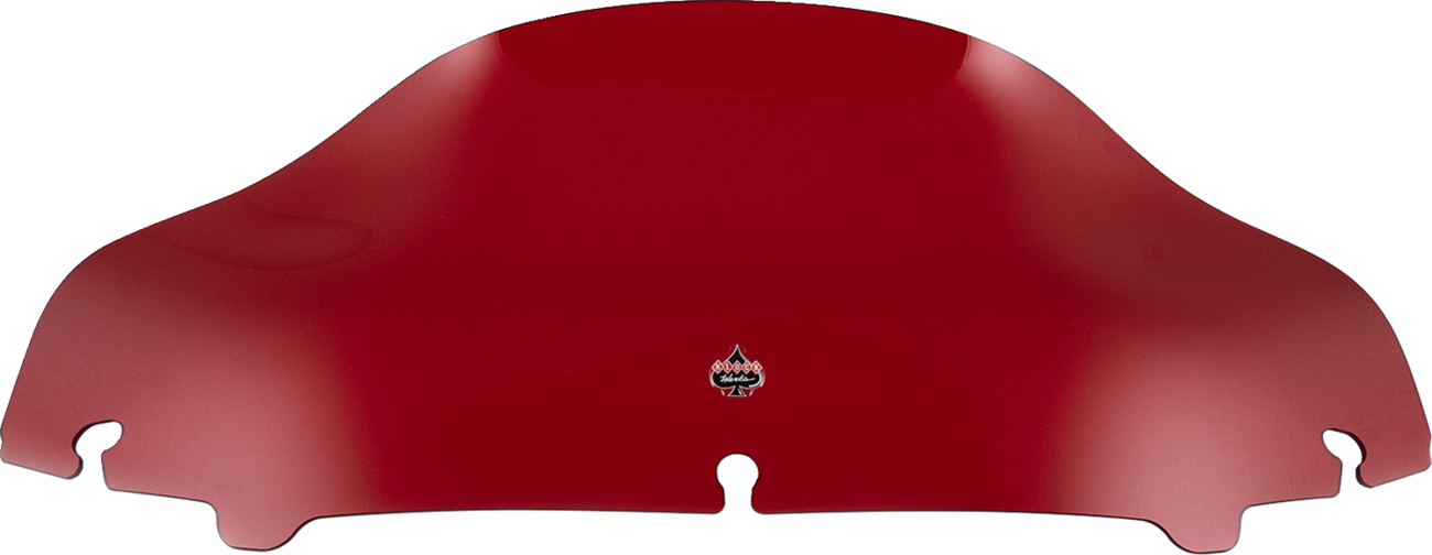 Kolor Flare™ Sport Windshield - 6-1/2" - Red - FLH - Image 2