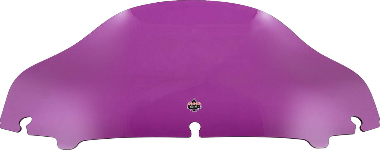 Kolor Flare™ Sport Windshield - 6-1/2" - Purple - FLH - Image 2