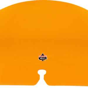 Kolor Flare™ Windshield - 6-1/2" - Orange - FLH