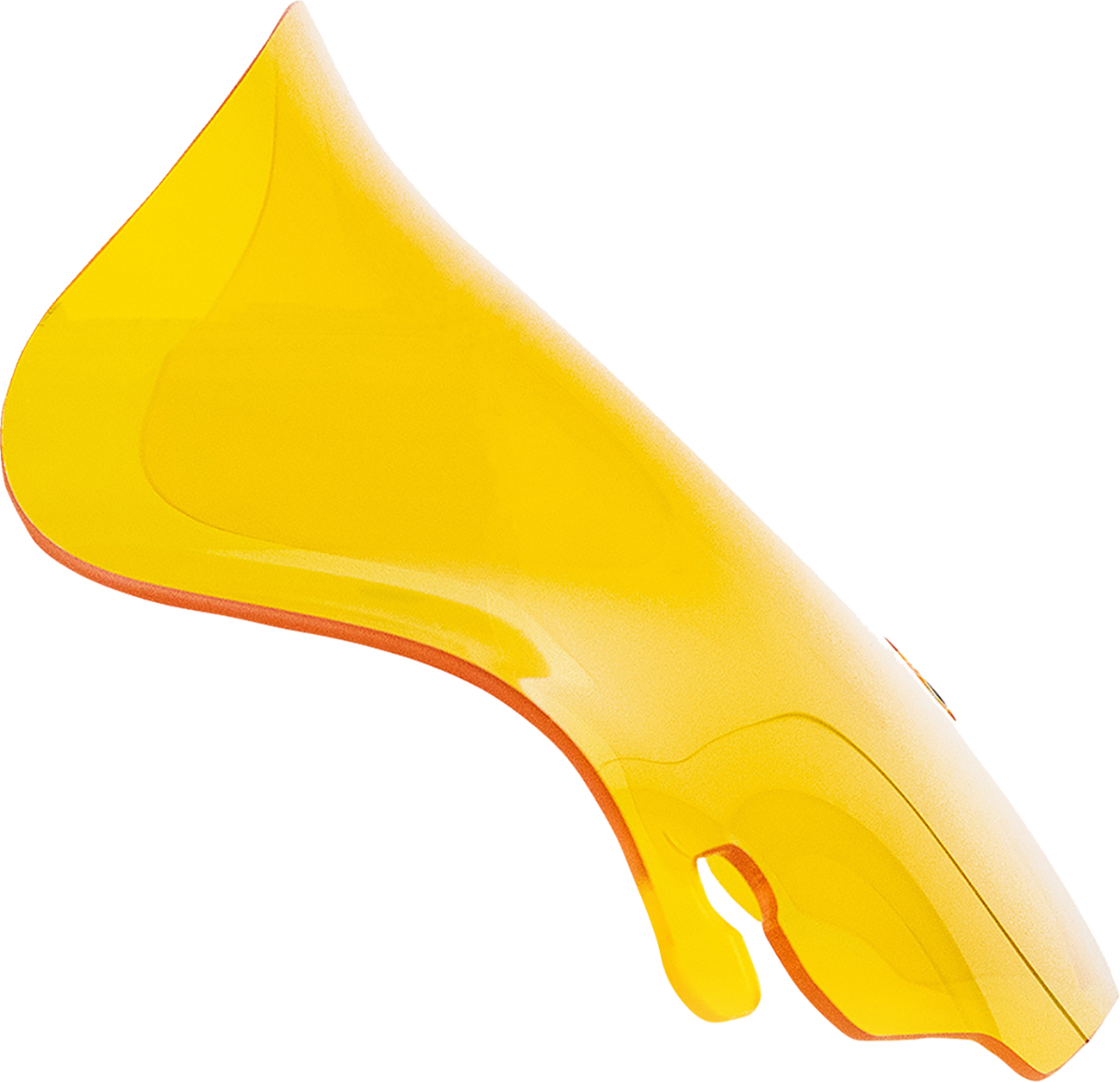 Kolor Flare™ Windshield - 6-1/2" - Yellow - FLH - Image 3