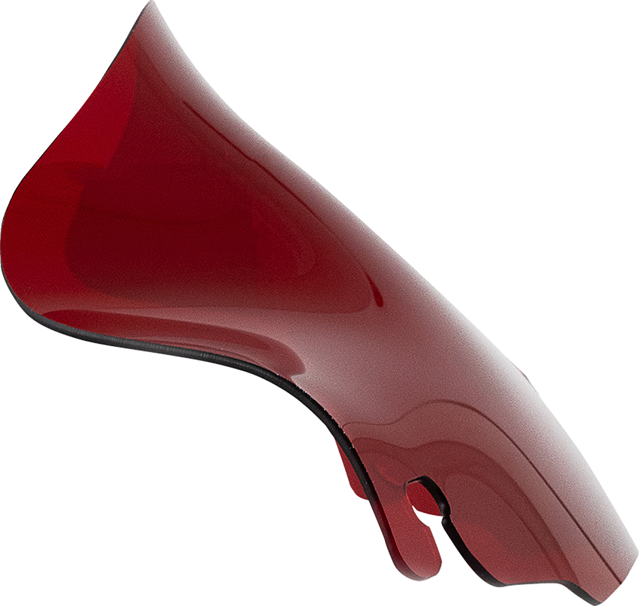 Kolor Flare™ Windshield - 6-1/2" - Red - FLH