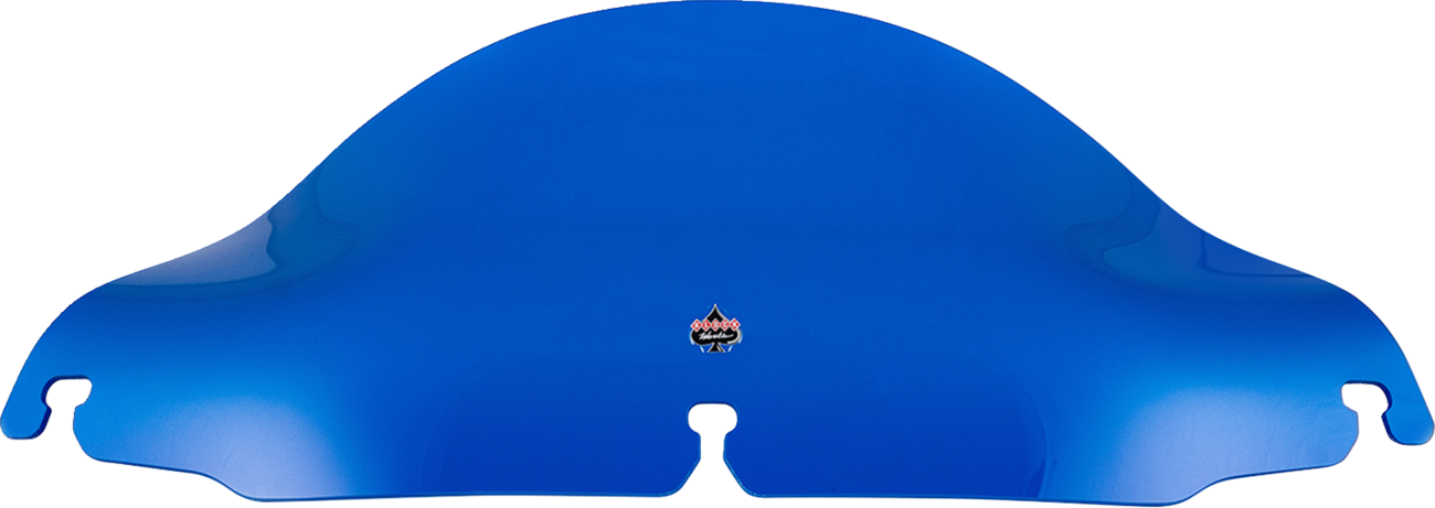 Kolor Flare™ Windshield - 6-1/2" - Blue - FLH - Image 2