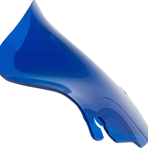 Kolor Flare™ Windshield - 6-1/2" - Blue - FLH