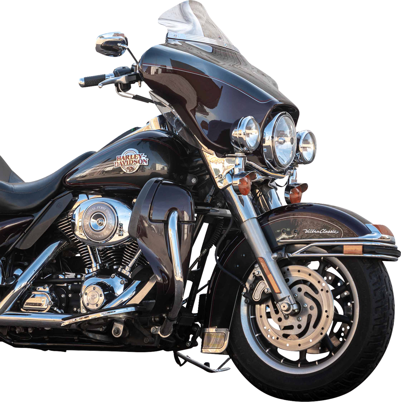 Flare™ Windshield - 6-1/2" - Clear - FLH