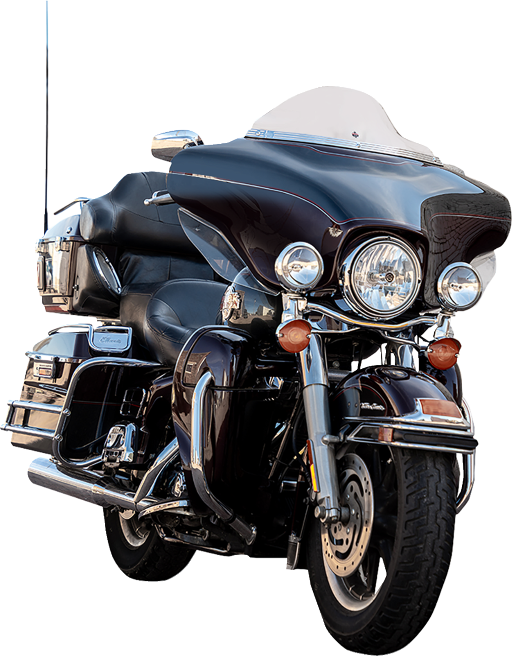 Flare™ Windshield - 6-1/2" - Clear - FLH - Image 9