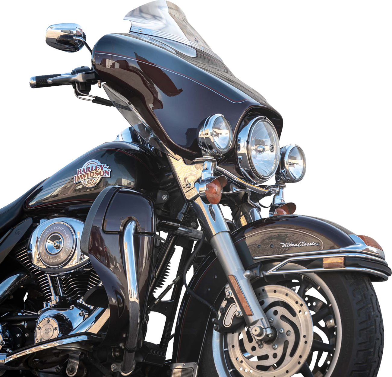 Flare™ Windshield - 6-1/2" - Clear - FLH - Image 4