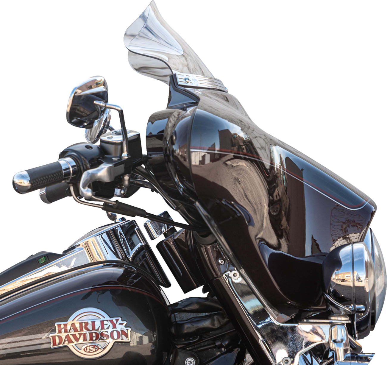 Flare™ Windshield - 6-1/2" - Clear - FLH - Image 11