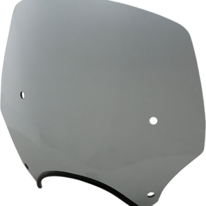 El Paso Windshield - 15" - 9" Headlight Cutout - Black Smoke