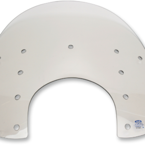Fats Windshield - 15" - 9" Headlight Cutout - Solar