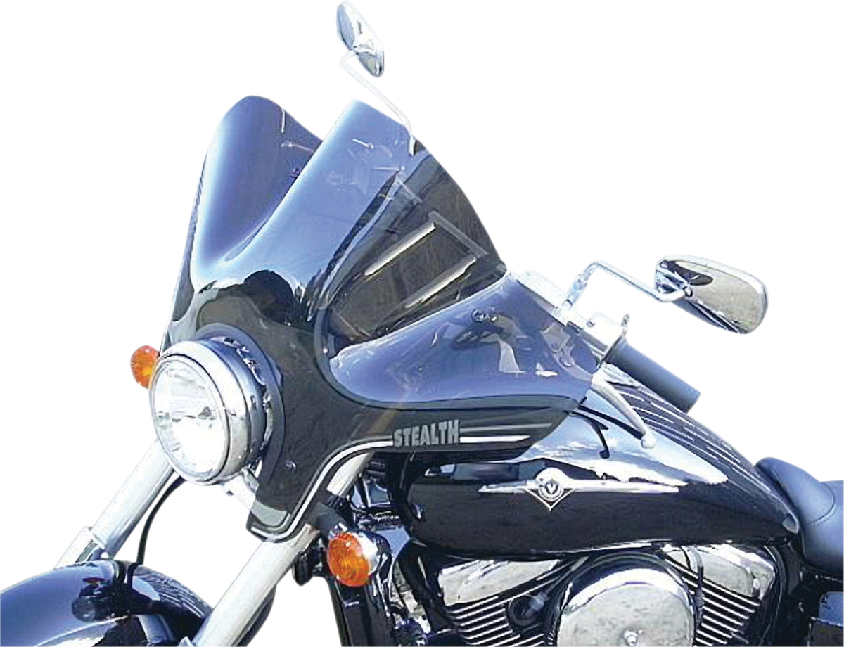 SS-20 Stealth Windshield - 14-1/8" - Smoke - Image 2