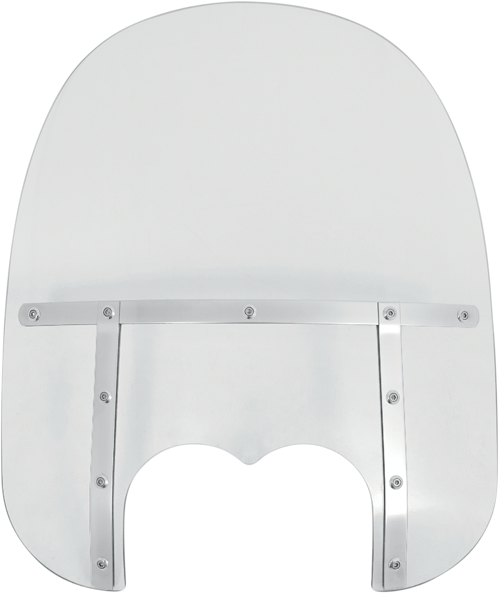 Fats Windshield - 19" - Clear - FXDF