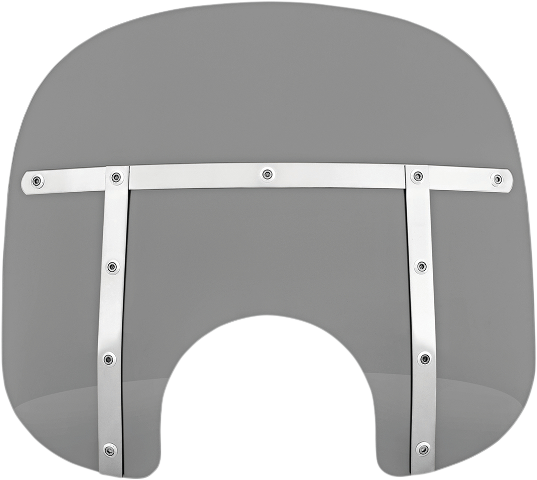 Fats Windshield - 13" - Headlight - Black Smoke