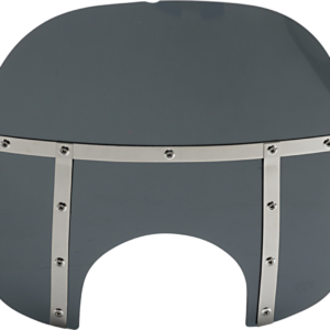 Fats Windshield - 15" - Headlight - Dark Black Smoke