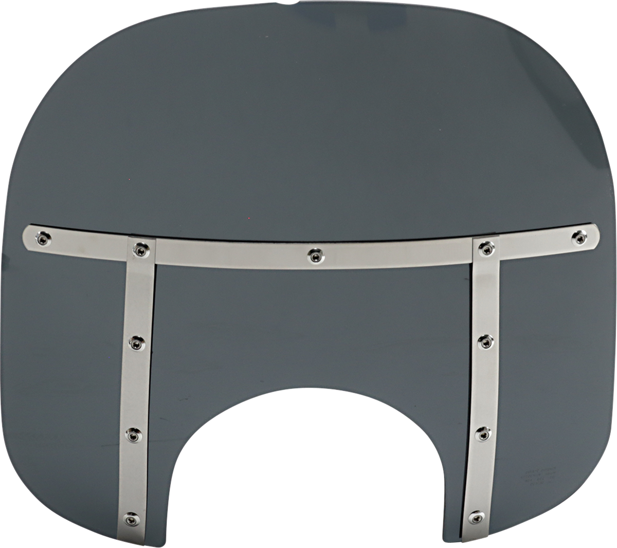 Fats Windshield - 15" - Headlight - Dark Black Smoke