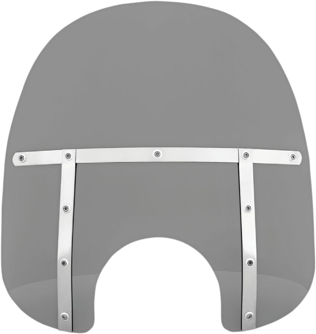Fats Windshield - 17" - Headlight - Black Smoke