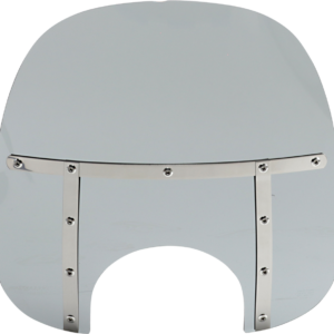 Fats Windshield - 17" - Headlight - Black Smoke