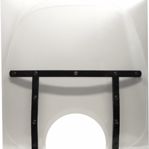 Fats Windshield - 17" - Headlight - Clear