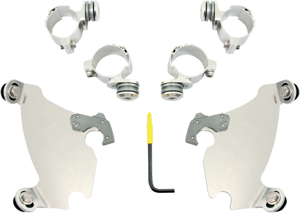Gauntlet Mounting Kit - Polished - XL