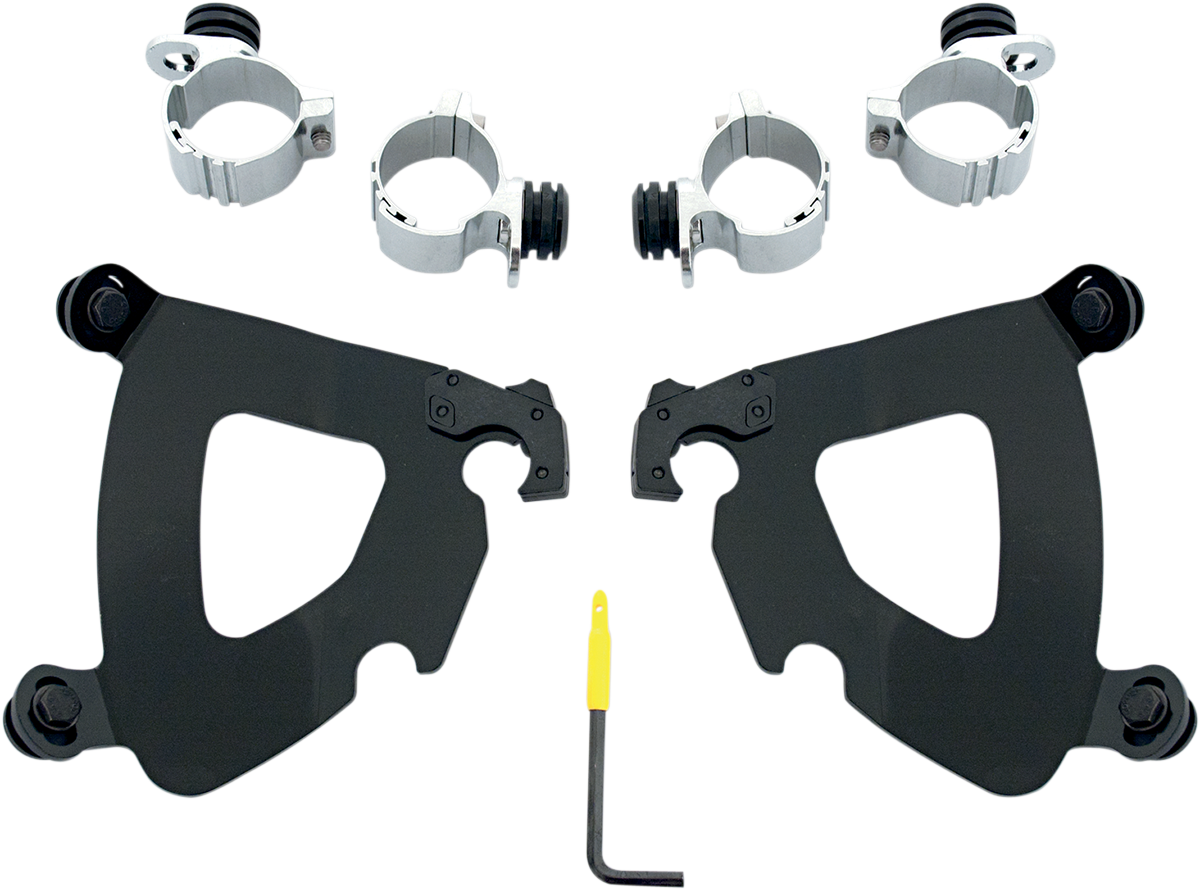 Gauntlet Mounting Kit - Black - XL 48