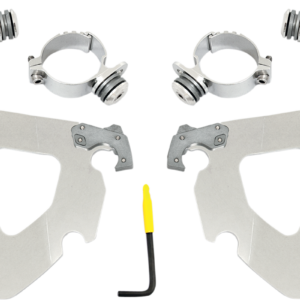 Gauntlet Mounting Kit - Polished - FXD