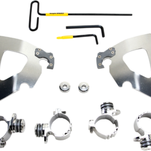 Gauntlet Mounting Kit - Polished - XL1200