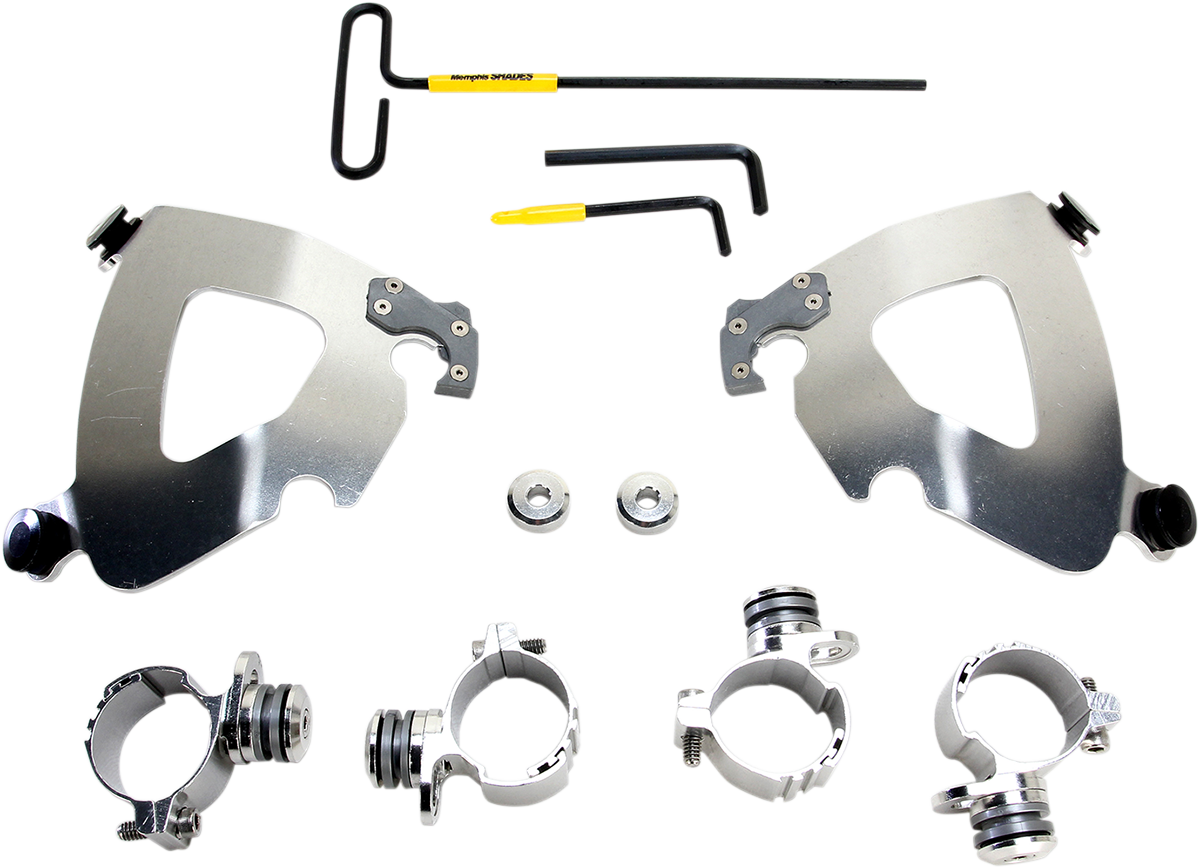 Gauntlet Mounting Kit - Polished - XL1200