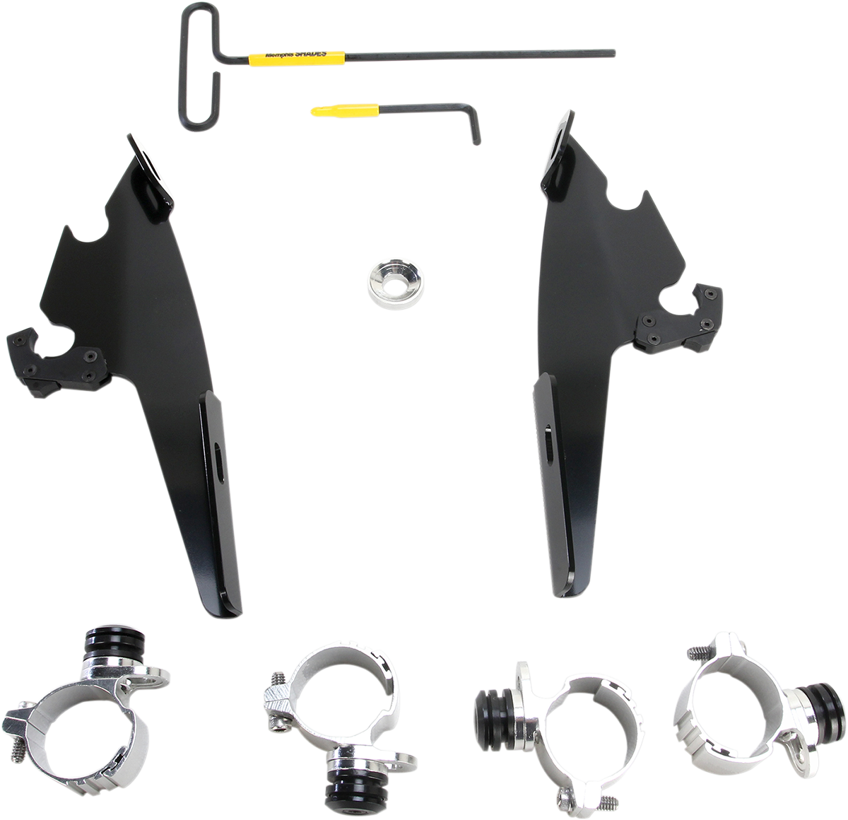 Batwing - Mounting Kit - Black - XL883