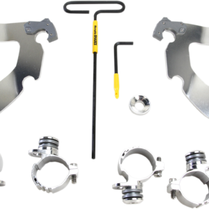 Gauntlet Mounting Kit - Polished - XL883
