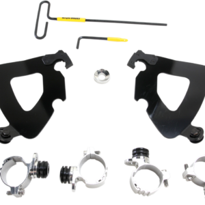 Gauntlet Mounting Kit - Black - XL883
