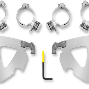 Road Warrior Mounting Kit - Polished - FXD