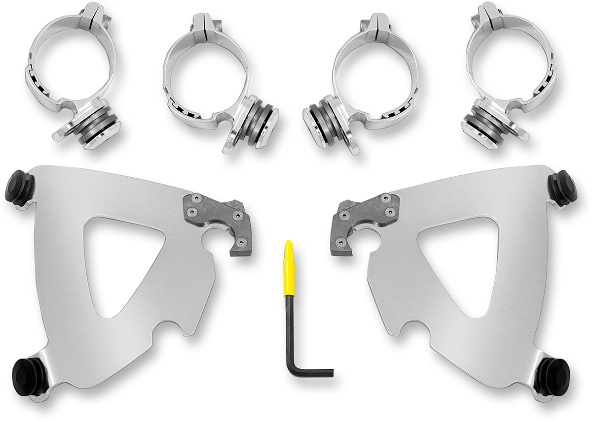 Road Warrior Mounting Kit - Polished - FXD