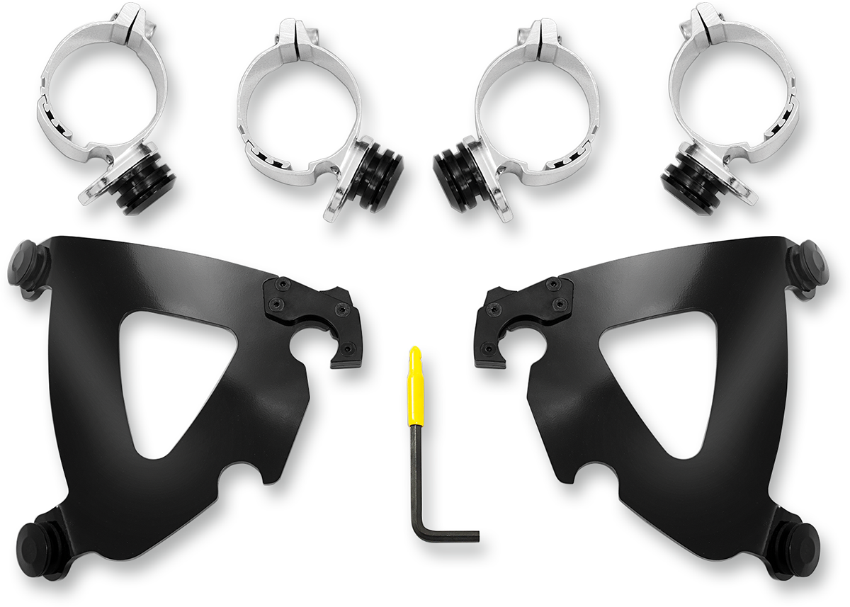 Road Warrior Mounting Kit - Black - FXD