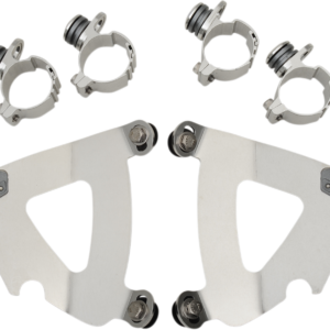 Road Warrior Mounting Kit - Polished - FXDWG