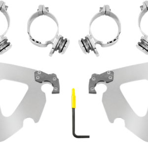 Road Warrior Mounting Kit - Polished - FXLR