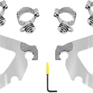 Road Warrior Mounting Kit - Polished - FXD