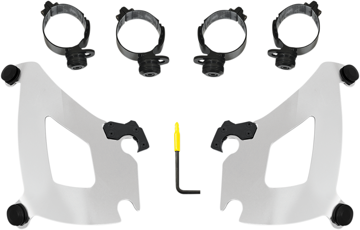 Bullet Mounting Kit - Polished - FLSB