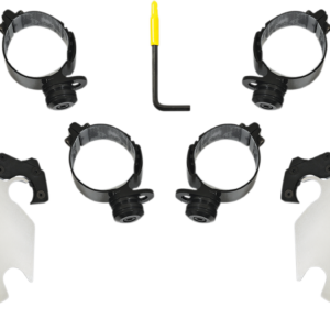 Fats/Slim Mounting Kit - Polished - FLFB