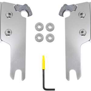 Road Warrior Mounting Kit - Polished - FLHR