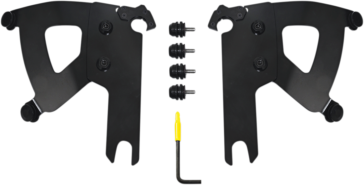 Road Warrior Mounting Kit - Black - FLHRS/XS