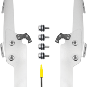 Batwing Fats/Slim Mounting Kit - Polished - FLHRS/XS