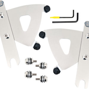 Road Warrior Trigger-Lock Mounting Kit - Polished - FLSTF