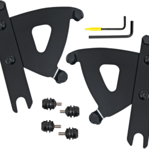 Road Warrior Trigger-Lock Mounting Kit - Black - FLSTF