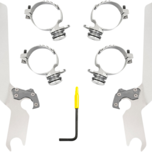 Sportshield Trigger Lock Complete Mount Kit - Polished - XL